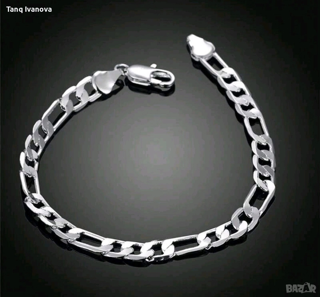 НАМАЛЕНИЕ💥 Дамска сребърна гривна, снимка 1