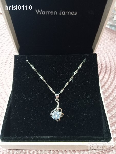 Ново сребърно колие , снимка 1