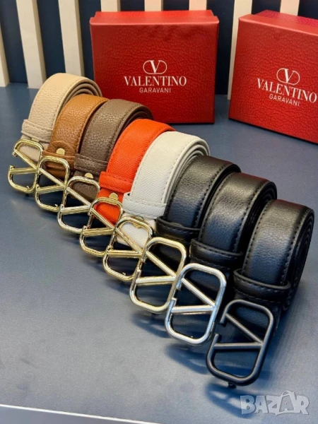 колани от естествена кожа в кутия valentino garavani miu miu , снимка 1