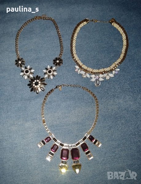 Много красиви колиета с камъни , снимка 1