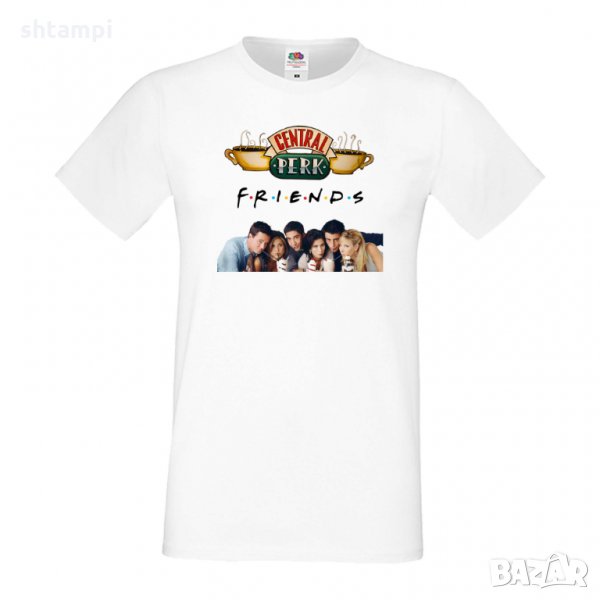 Мъжка тениска Friends central perk, снимка 1