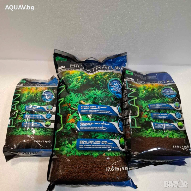 Субстрат за растителен аквариум - Fluval Bio-Stratum, снимка 1
