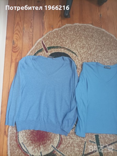 Блузки циклама и небесно  синьо, снимка 1