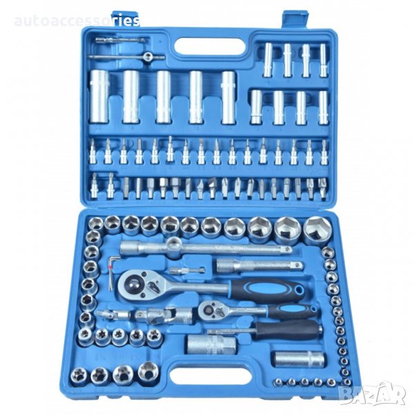 Гедоре TOOLS Комплект инструменти в куфар 1/4"&1/2 108 части комплект, снимка 1