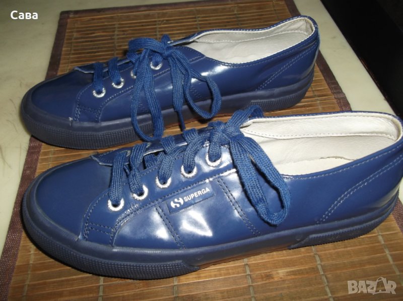 Кожени кецове SUPERGA, снимка 1