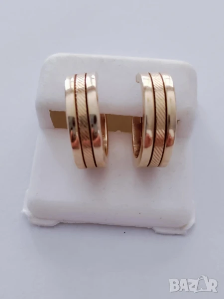 Златни обеци 51592, снимка 1