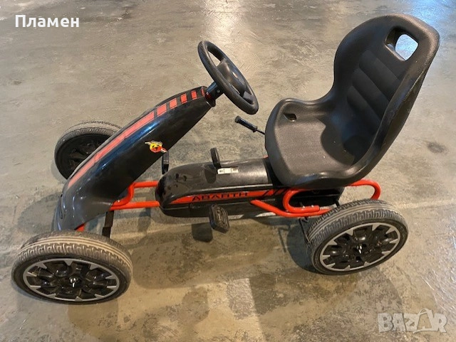Детски картинг с педали ABARTH, снимка 1