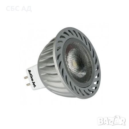 Крушка LED ActiveJet AJE-P1353C, GU5.3, 3.5W, студено бяла, снимка 1