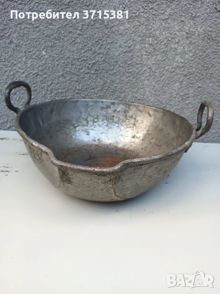 Малка дълбока медна тава за сладко, снимка 1