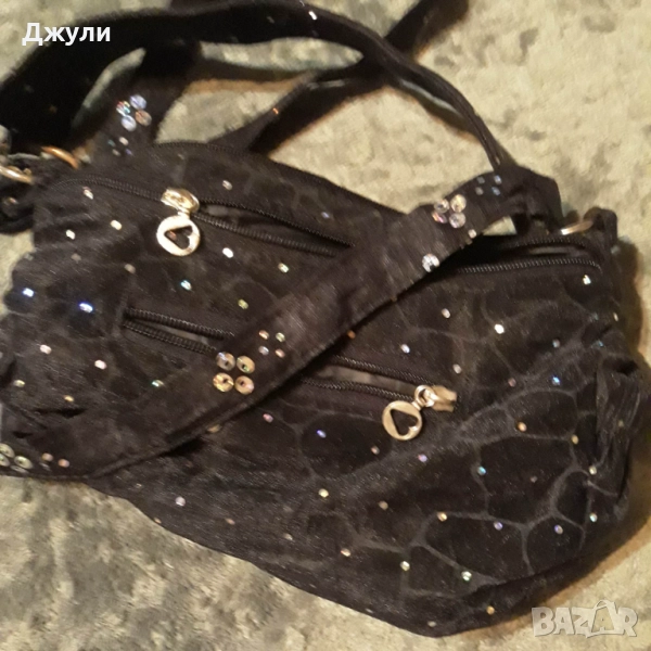 Спортна черна чанта, снимка 1