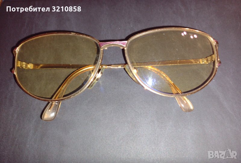 Диоптрични очила, винтидж позлатени рамки, снимка 1