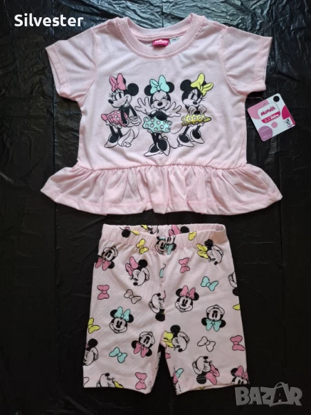 Disney Детски Сет комплект, къси панталонки и горна дреха тип рокличка за 2-3г. дете, снимка 1