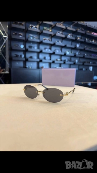 очила с черен обикновен калъф miu miu , снимка 1