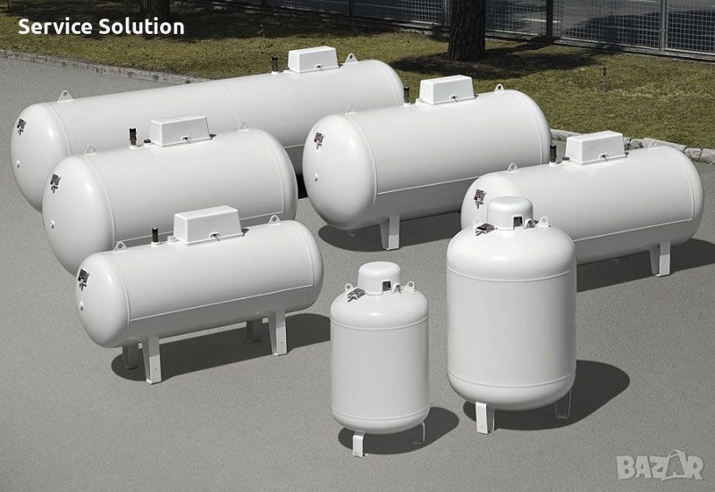 Подземен и надземен газов резервоар цистерна за Пропан Бутан LPG газ, снимка 1