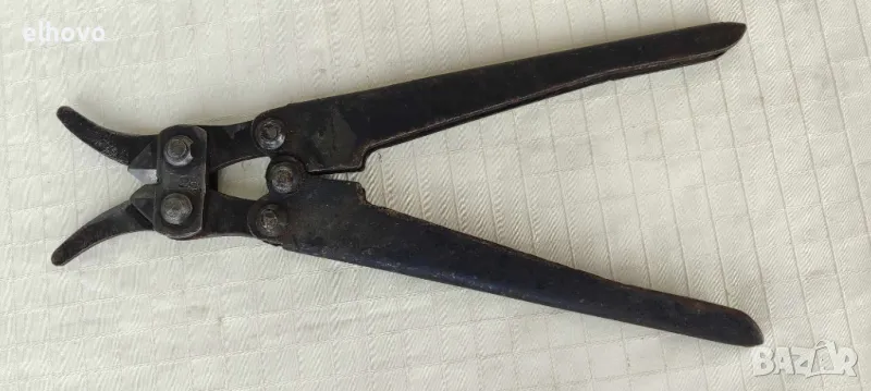 Стара ножица за рязане на арматура 1944г, снимка 1