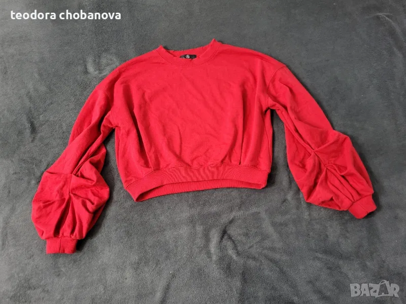 Дамска леко ватирана блуза , снимка 1