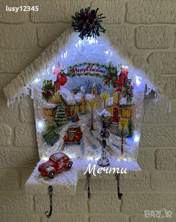 Снежна къщичка-Весела Коледа!, снимка 1