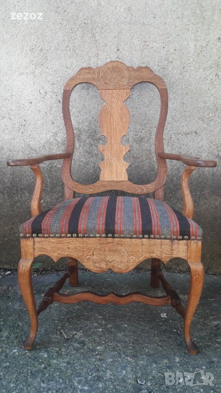 Кресло ретро масив-№027, снимка 1