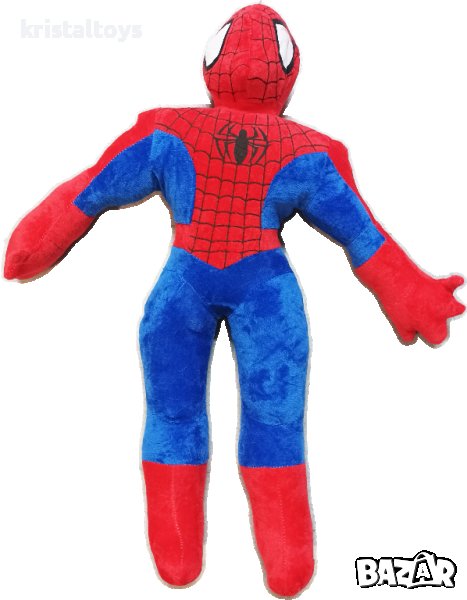 Спайдърмен Spiderman голям, плюшена играчка, снимка 1