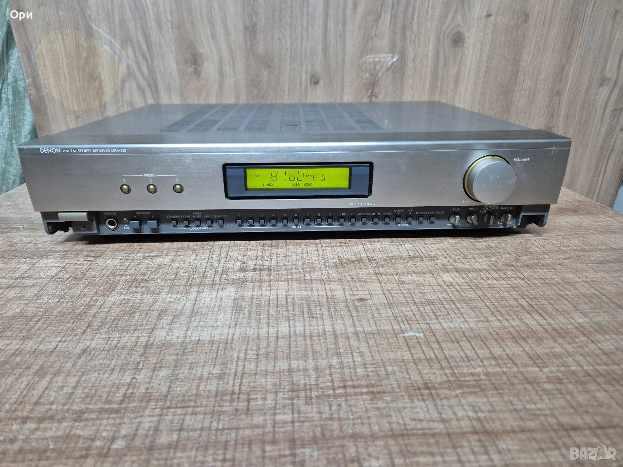 DENON DRA-210 ресивър с козметични забележки , снимка 1