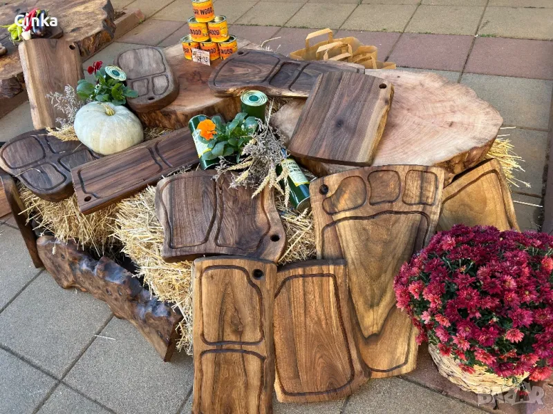 Дъски за мезета и маси от масив, снимка 1