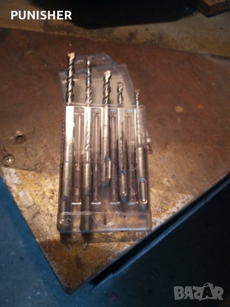 Свредла за бетон SDS+ комплект 5бр., снимка 1