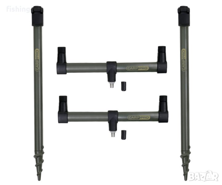 Комплект от две Бъз Бара и 2 Колчета Carp Pro Buzz & Sticks CPHB002, снимка 1