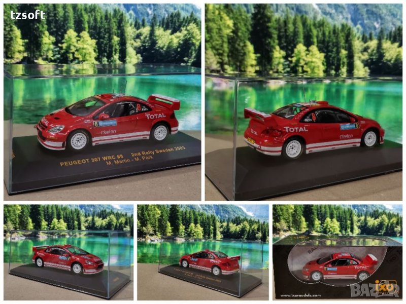 Mодели 1:43 Chevrolet/Porsche/Hyundai/Peugeot/, снимка 1