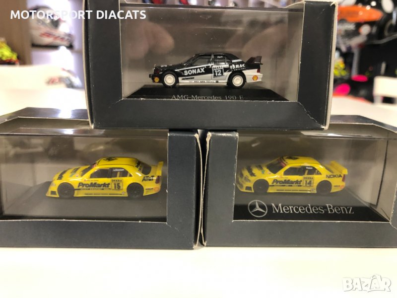 Оригинални Редки Колекционерски модели колички MERCEDES-BENZ DTM 1:87, снимка 1