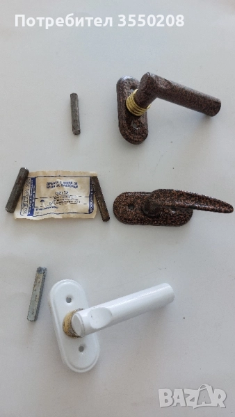 Дръжка с шилд за брава за прозорци, снимка 1