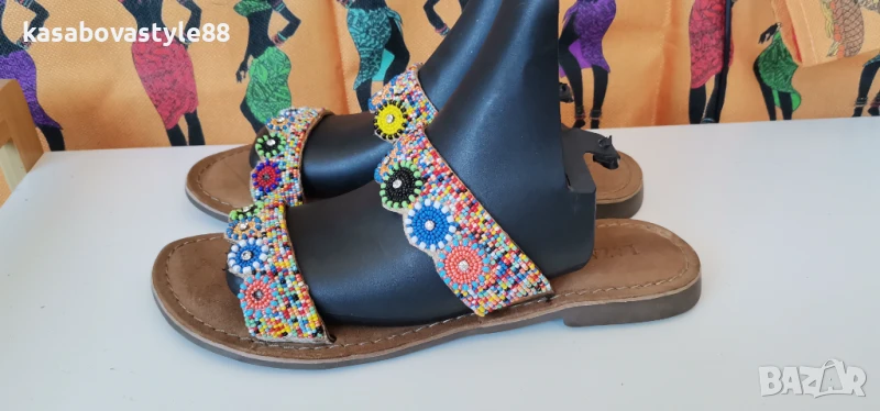 Чехли Lazamani 38н.Естествена кожа , снимка 1