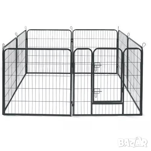 Метално заграждение за кучета 160х160x80см / Дворна клетка / Кошара, снимка 1