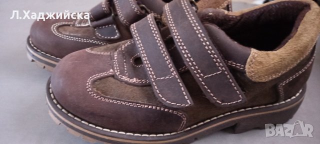 детски обувки с лепки, снимка 1