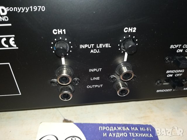 NAD POWER AMPLIFIER-СТЕРЕО СТЪПАЛО ВНОС SWISS 2412231300, снимка 13 - Ресийвъри, усилватели, смесителни пултове - 43534027