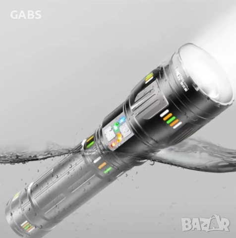 Супер мощен LED лазерен фенер YM-G500 и YM-G600/3200м/4000lm, снимка 12 - Къмпинг осветление - 51545223