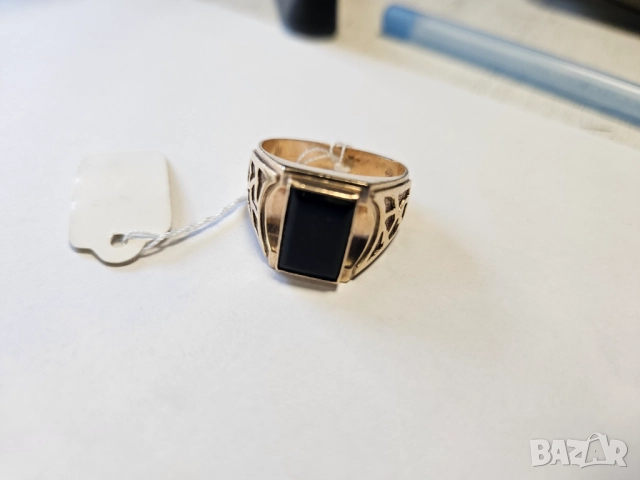 Златен Мъжки пръстен 585/14 к 6.65гр