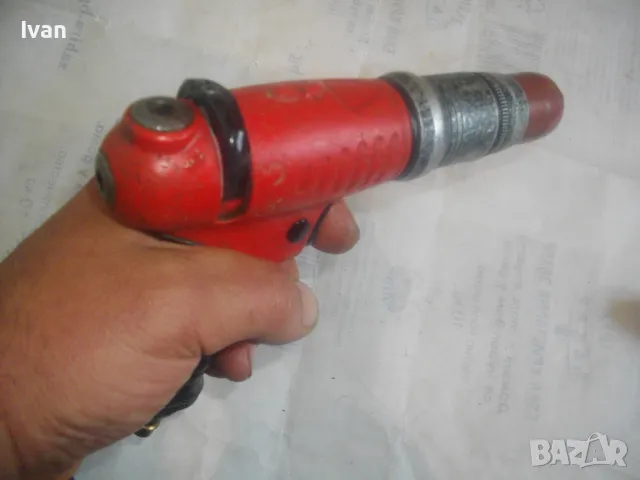 РЕВЕРСИВЕН АЛУМИНИЕВ ПРОФЕСИОНАЛЕН ПНЕВМАТИЧЕН ВИНТОВЕРТ 180х130мм ЗАХВАТ 6мм ШЕСТОСТЕН ОТЛИЧЕН, снимка 11 - Винтоверти - 49090241