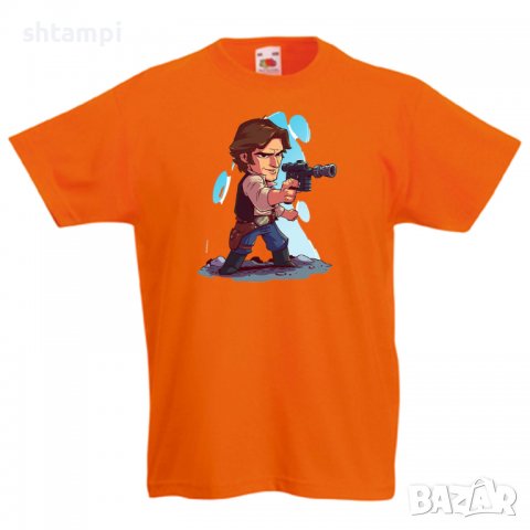 Детска тениска Star Wars Han Solo Star Wars,Игра,Изненада,Подарък,, снимка 8 - Детски Блузи и туники - 36666992