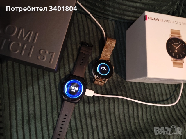 часонвици huawei gt3 и xiaomi s1
