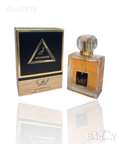 Оригинален арабски дамски парфюм KHAMOOR by MANASIK, 100ML EAU DE PARFUM, снимка 1 - Дамски парфюми - 44116568