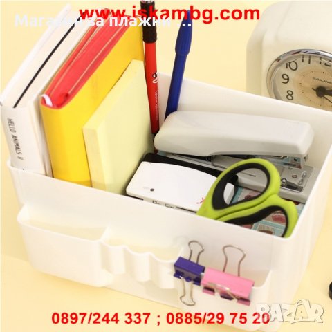 Пластмасов настолен органайзер, снимка 12 - Други стоки за дома - 26930149