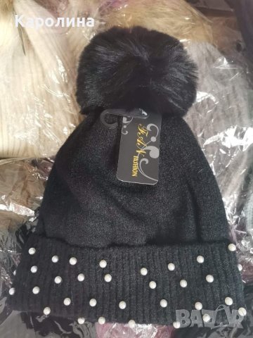 нови шапки с етикет, топлят много , снимка 2 - Шапки - 43433462