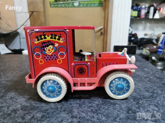 Стара ламаринена детска играчка с батерия, снимка 3 - Колекции - 43491646