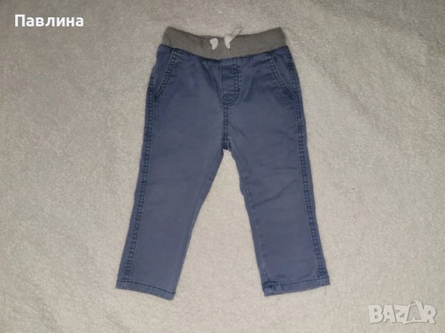 Бебешки Дълги Панталони за Момче - 12-18м, снимка 8 - Бебешки дънки - 51417950
