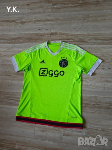 Оригинална мъжка тениска Adidas Climacool x A.F.C. Ajax / Season 15-16 (Away), снимка 2 - Тениски - 51337993