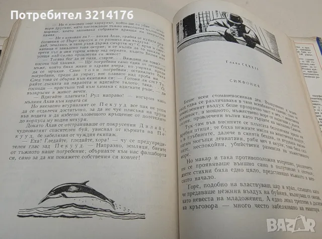 Моби Дик - Херман Мелвил (1962, богато илюстровано издание), снимка 14 - Художествена литература - 49482862