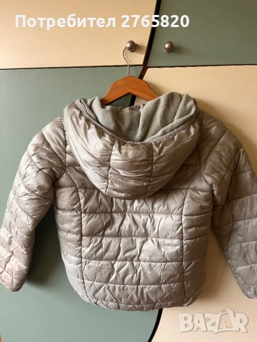 Детско яке есен/зима в зелено, снимка 2 - Детски якета и елеци - 51987531