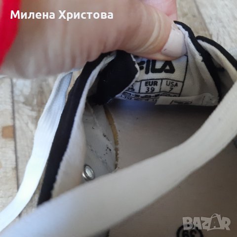 Кецове н.39 Fila, снимка 3 - Кецове - 37500058