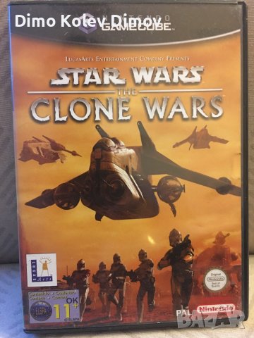 Star Wars Clone Wars Nintendo GameCube Wii 