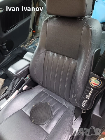 Декоративни капачки, предпазители, черни, за тонколони на вратите на Алфа 156SW 2004 г. 2.0 JTS, снимка 5 - Части - 53422169